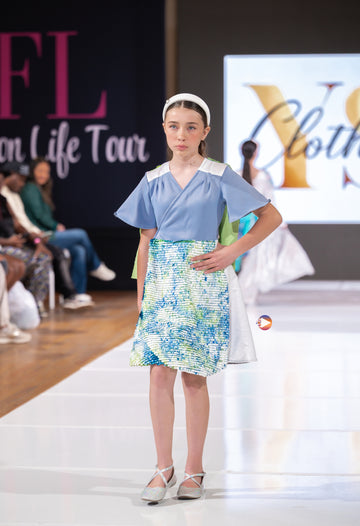 Pacific Sky Dress – Los Angeles Runway Feature